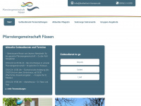 katholisch-fuessen.de Webseite Vorschau