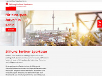 stiftung-berliner-sparkasse.de Webseite Vorschau