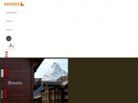 annelis-zermatt.ch Webseite Vorschau