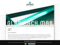 lipfert-flachglas.de Webseite Vorschau