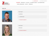 zingrich-spenglerei.ch Webseite Vorschau