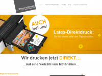 latex-direktdruck.de Webseite Vorschau