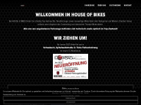 houseofbikes.de Webseite Vorschau