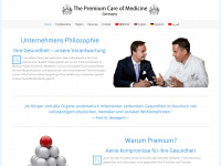 medicine-premium.de Webseite Vorschau