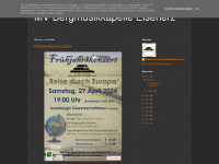 bergmusik-eisenerz.blogspot.com Webseite Vorschau