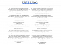 projetra.com Webseite Vorschau