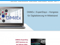 dimitex.de Webseite Vorschau