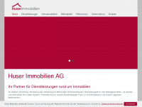 huserimmobilien.ch Webseite Vorschau