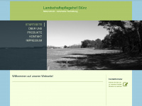 landschaftspflegehof-stürz.de Webseite Vorschau