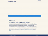 freiberger-dom-app.de Webseite Vorschau