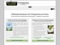 trichonline.ch Webseite Vorschau
