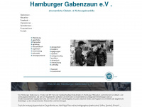 hamburger-gabenzaun.de Webseite Vorschau
