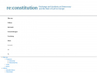 reconstitution.eu Webseite Vorschau