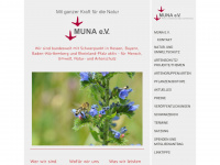 muna-ev.com Webseite Vorschau
