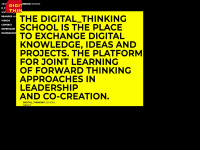 digitalthinkingschool.com Webseite Vorschau