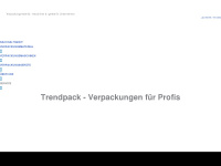 trendpack.com Webseite Vorschau
