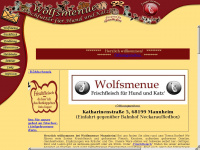 wolfsmenue-mannheim.de Webseite Vorschau