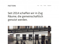 paettern.ch Webseite Vorschau