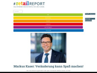 retailreport.at Webseite Vorschau