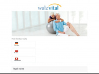 walzvital.com Webseite Vorschau