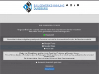 baugewerksinnung-duisburg.de Webseite Vorschau