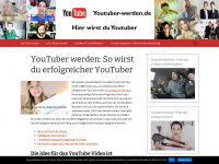 youtuber-werden.de Webseite Vorschau