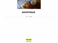 astridfleisch.com Webseite Vorschau