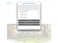 osteopathie-westerwald.de Webseite Vorschau