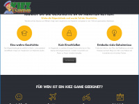 kiez-game.de Webseite Vorschau