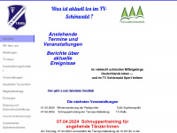 tv-schoenwald.jimdo.com Webseite Vorschau