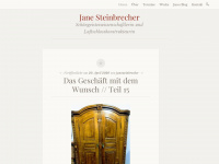 janesteinbrecher.wordpress.com Webseite Vorschau