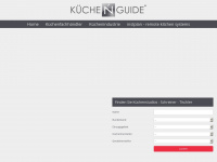 kuechenguide.ch Webseite Vorschau