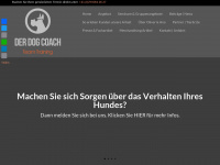der-dog-coach.ch Webseite Vorschau