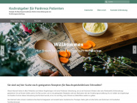 bauchspeicheldruese-rezepte.ch Webseite Vorschau