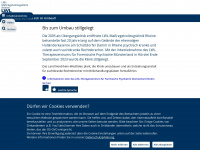 lwl-forensik-rheine.de Webseite Vorschau