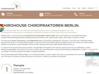 chirohouse.de Webseite Vorschau