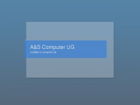 a-s-computer.de Webseite Vorschau