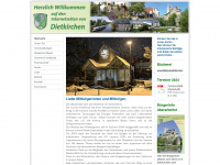 dietkirchen.de Webseite Vorschau