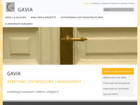 gavia-berlin.de Webseite Vorschau