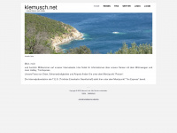 klemusch.net Webseite Vorschau