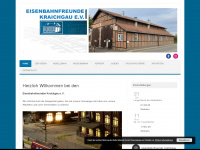 eisenbahnfreunde-kraichgau.de Webseite Vorschau