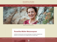 roswitha-mueller.com Webseite Vorschau