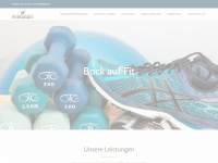 bock-auf-fit.de Webseite Vorschau