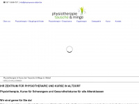 physiopraxis-altdorf.de Webseite Vorschau