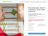 physio-teipel.de Webseite Vorschau
