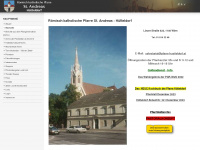 pfarre-huetteldorf.com Webseite Vorschau