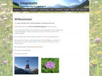diegisbalm.ch Webseite Vorschau