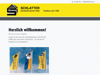 schlatterbau.com Webseite Vorschau