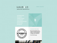 haubold.com Webseite Vorschau