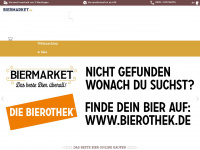 biermarket.de Webseite Vorschau